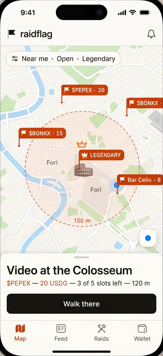 Illustration of city raids on the Rome map
